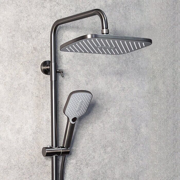 Calypso CS2472-9 душевая система Оружейная сталь