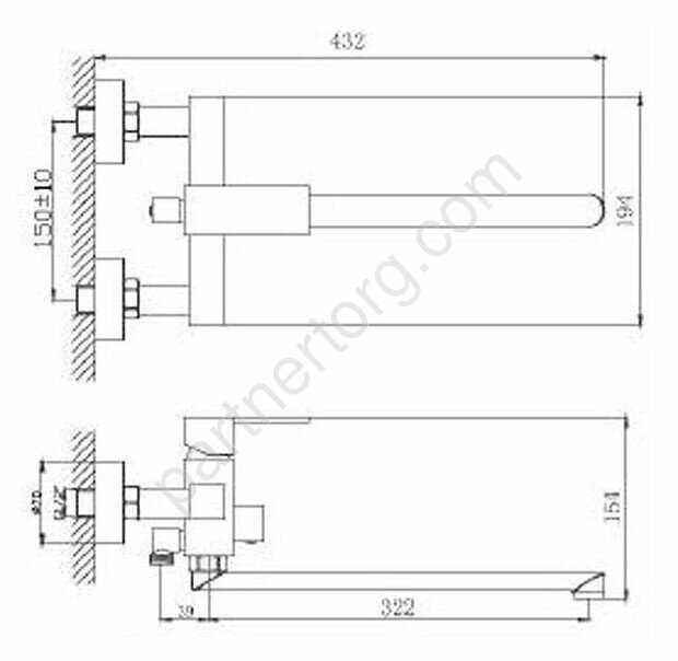 Rivoli Jacob Delafon смеситель для раковины донным клапаном в комплекте E24323-CP