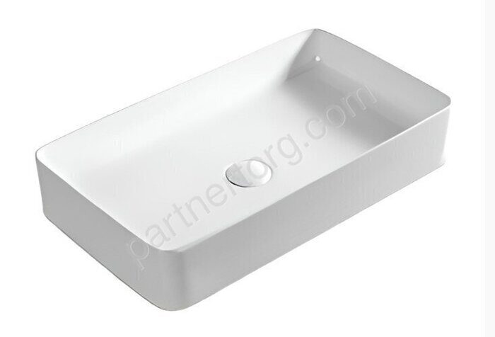 Calypso  CS11390  раковина накладная прямоугольная 600x340x110мм