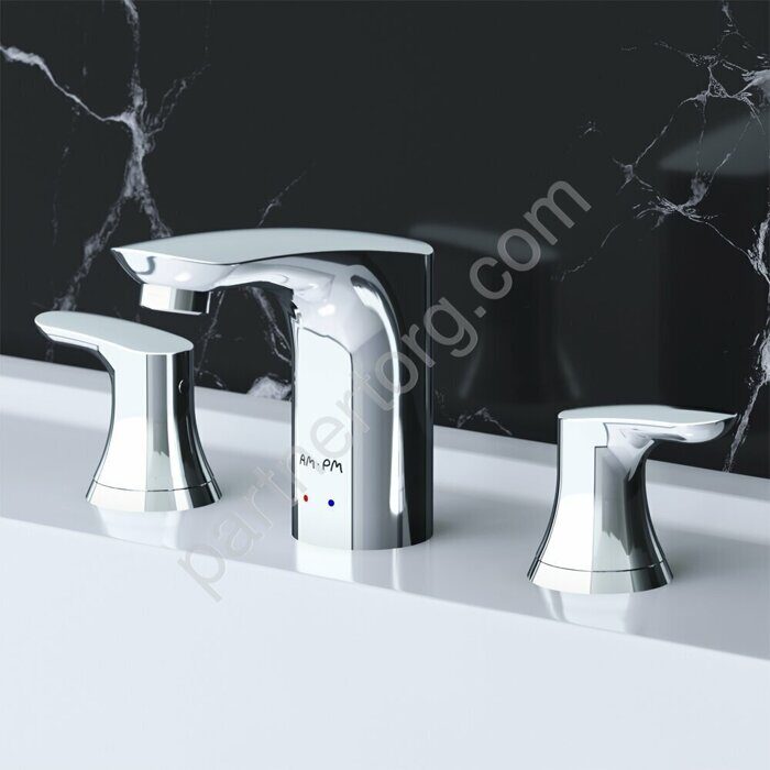 F8008000 Like, cмеситель для умывальника 3-x секционный,  хром, шт