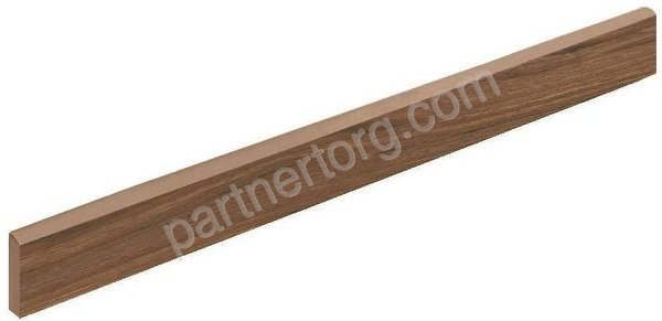 Maison Walnut Battiscopa натуральный плинтус керамический темно-коричневый Italon 7,2х60см