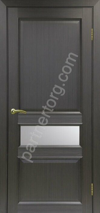 Тоскана 631.121ОФ1 багет межкомнатная дверь Венге FL со стеклом мателюкс