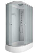 Niagara Eco E120/80/26R/MT, душевая кабина асимметричная 120х80х215 см, стекло матовое, средний поддон