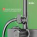 Parker Iddis душевая система с тропическим душем графит PARGM3Fi06