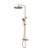 Duna Iddis душевая система с тропическим душем золотая DUNMGSTi06