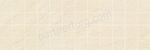 Story бежевая матовая керамическая мозаика 20x60см Laparet MM60097