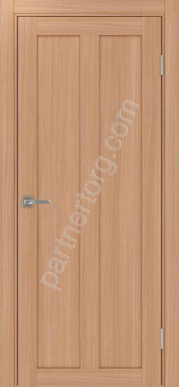 Турин 521.11 межкомнатная дверь ясень темный глухое полотно