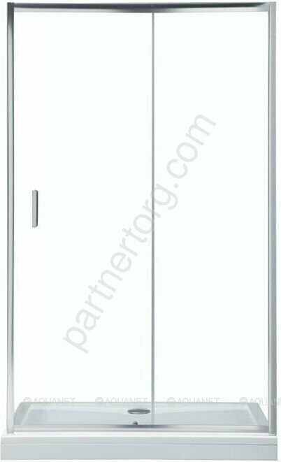 Aquanet SD-1200A 00209406, душевая дверь раздвижная 120х190 см, прозрачное стекло