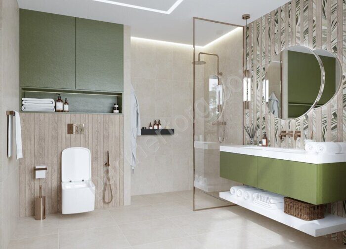 Desert Beige керамогранит бежевый матовый 60х60см Azori