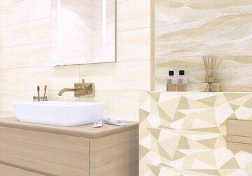 Slate Rock коллекция керамической плитки Alma Ceramica фото бежевый