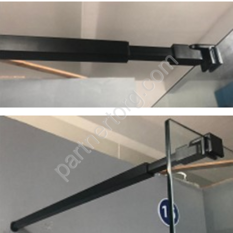 Walk in 100 Black кронштейн телескопический черный