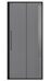 Niagara Nova NG-85-9TB, душевая дверь раздвижная 90х195см, тонированное стекло, черный профиль