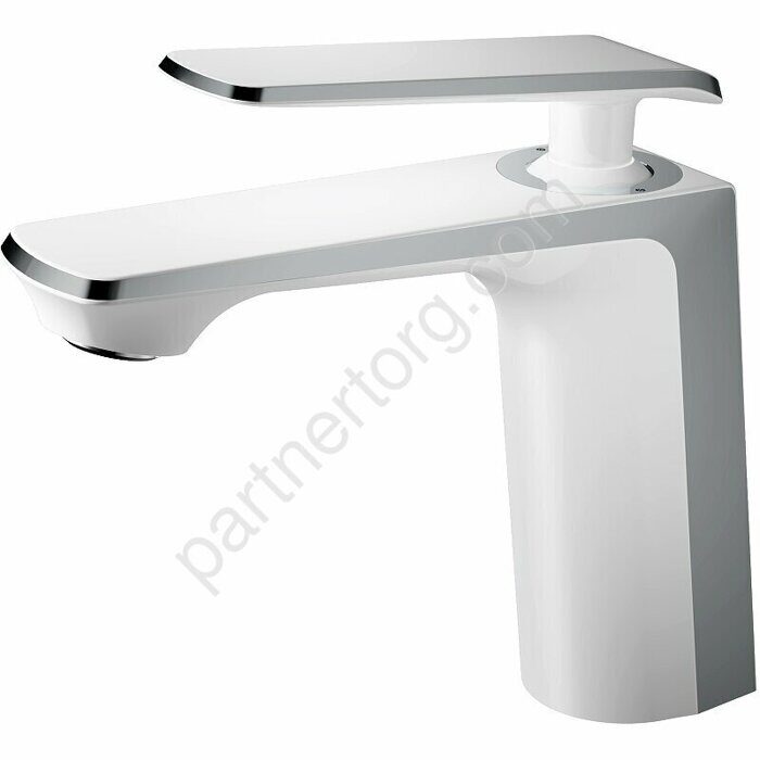 HB10548-8 Haiba смеситель для раковины белый-хром