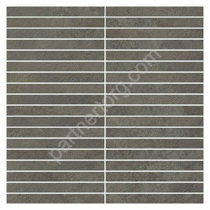 Millennium натуральная мозаичная плитка чёрная Italon 30x30см
