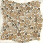 Бежевая комбинированная мозаика Exclusive series S-807