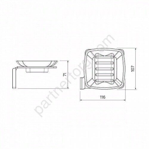 Slide Iddis мыльница SLISCG0i42