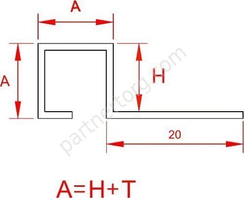 Tile Trim Silver вставка полированная Juliano SBP110-1S-14H 10х14мм