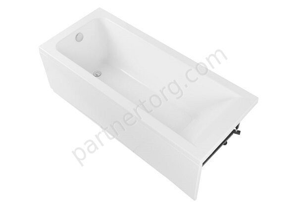 Bright акриловая ванна Aquanet 155х70см с каркасом