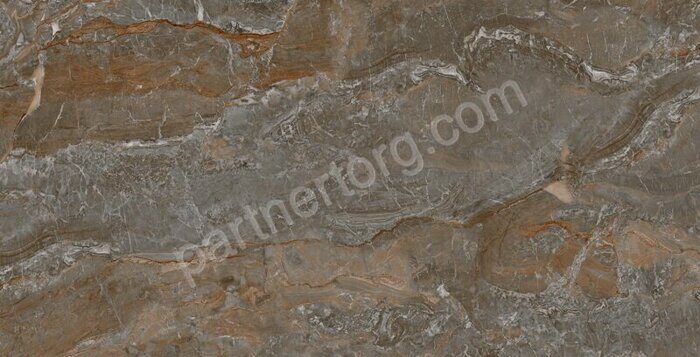 Alicante ST211 керамогранит полированный темно-коричневый 120х60 см