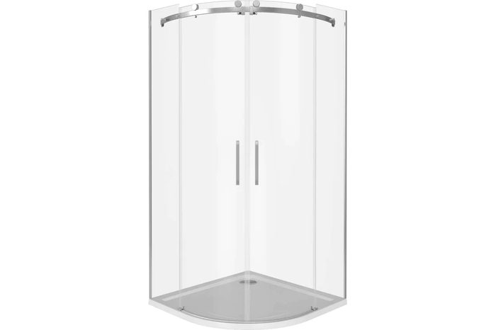 Altair R-TD-100-C-CH душевой уголок 100 см, стекло прозрачное, профиль хром