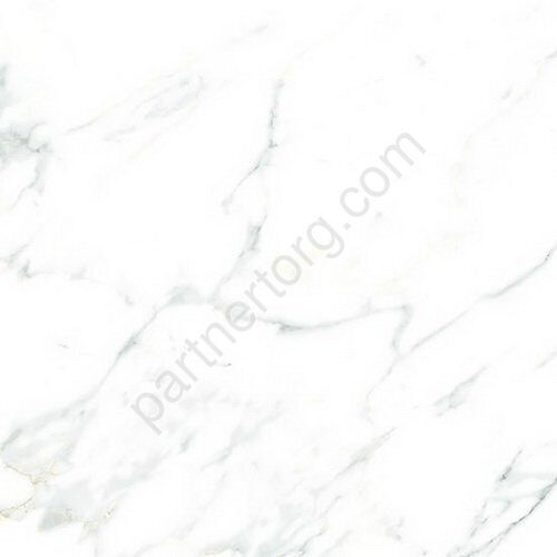 Lux Kito керамогранит белый глазурованный полированный 90х90 см