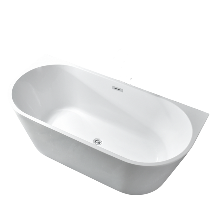 Grossman Cristal GR-16072 ванна акриловая пристенная левая 160x80см