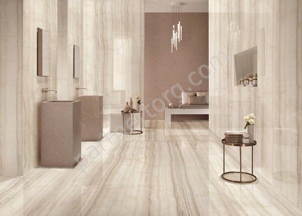Juliano 120-240CBP5520СM керамогранит бежевый полированный 120х240 см