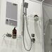 Niagara Standart ST100/15Q/BK  душевая кабина  квадратная 100х100х200 см, пристенно-фронтальная, низкий поддон, без крыши