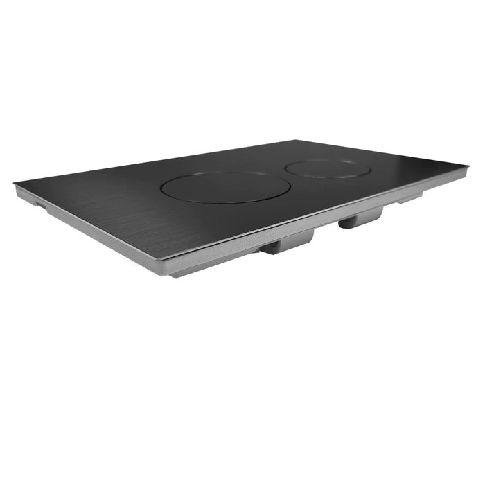Vega CS120GMSS клавиша смывная для инсталляции, оружейная сталь, круг