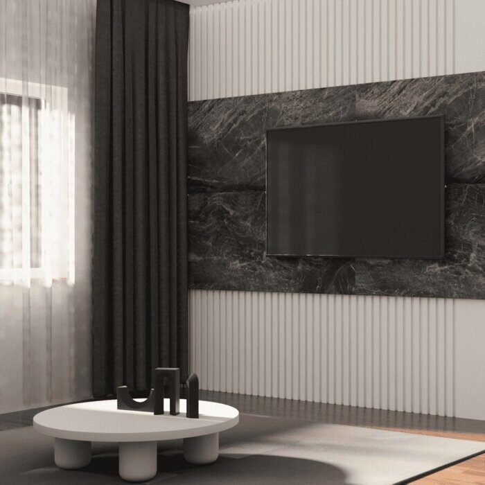 Панель ПВХ сатин Novita Wall Сьерра Невада 120х60см, 2,5мм