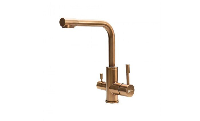Expert LM5061RGN, смеситель для кухни с подключением к фильтру питьевой воды, розовое золото Lemark