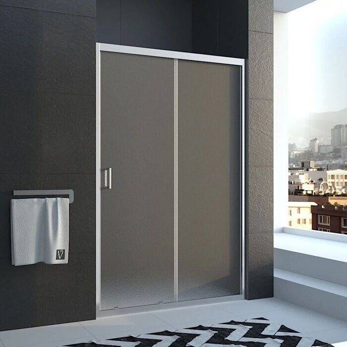 Veconi VN46-170-02-19C1 душевая дверь раздвижная 170х185 см, профиль хром