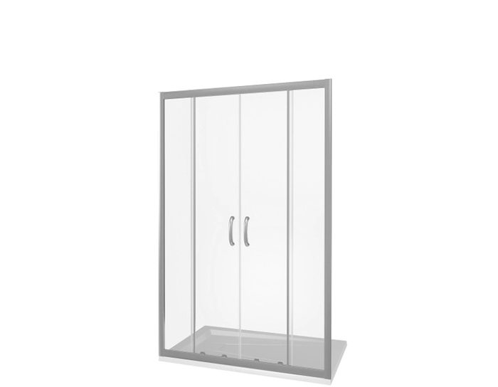 Infinity WTW-TD-170-C-CH душевая дверь откатная 170 см, стекло прозрачное, профиль хром