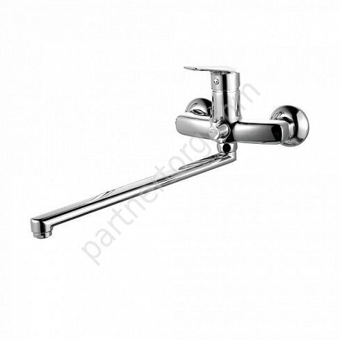 Torr Iddis хром смеситель для ванны с длинным изливом с керамическим дивертором TORSBL2i10WA