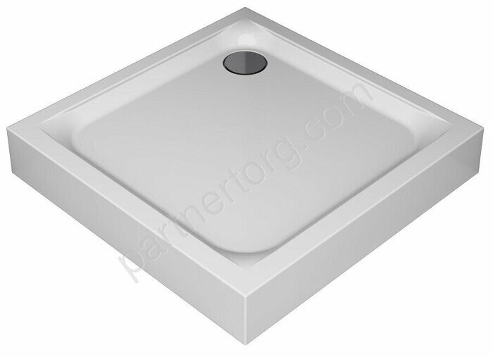 Gem 90х90 AM.PM душевой поддон с несъемным экраном W90T-403-090W