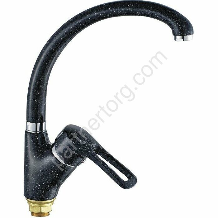 HB4166-7 Haiba смеситель для кухни высокий черный