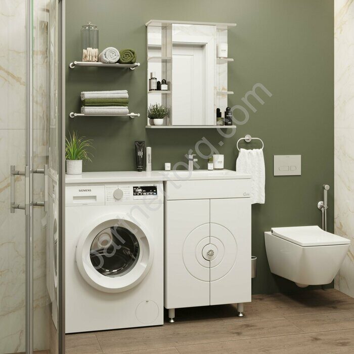 Космос 60.11 напольная тумба для раковины над стиральной машиной Onika