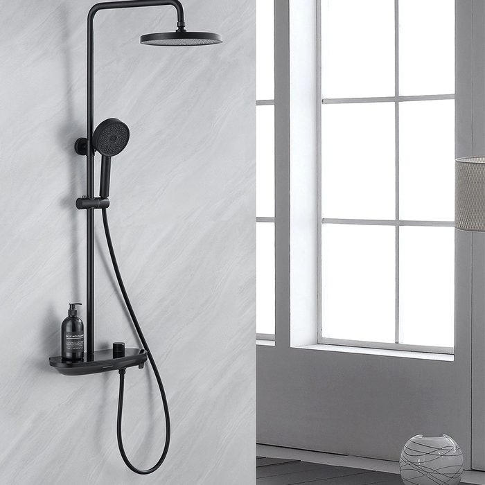 Gappo G2495-86 душевая система, черный