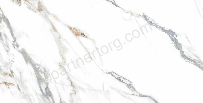 Alicante ST215 керамогранит полированный белый 120х60 см