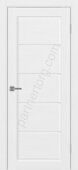 Сицилия 710.12 межкомнатная дверь белый лед лакобель белое