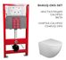 B46UQ-OKS-SET комплект подвесной унитаз Calypso CS46UQ-OKS и инсталляции CS105M