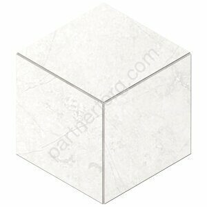 Marmulla Cube Ivory MA00 слоновая кость неполированный керамогранит 25х29см Estima Мозаика