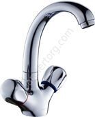 Rio смеситель для кухни с литым поворотным изливом Gross Aqua 6014085С-A03