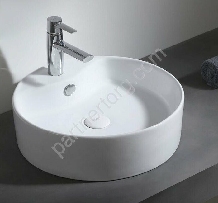 Azario Trend белая раковина настольная 46,5х46,5х14см AZ4104