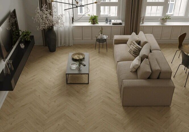 Clear Room 1066-6 замковый кварц-виниловый SPC ламинат Norland Parquet