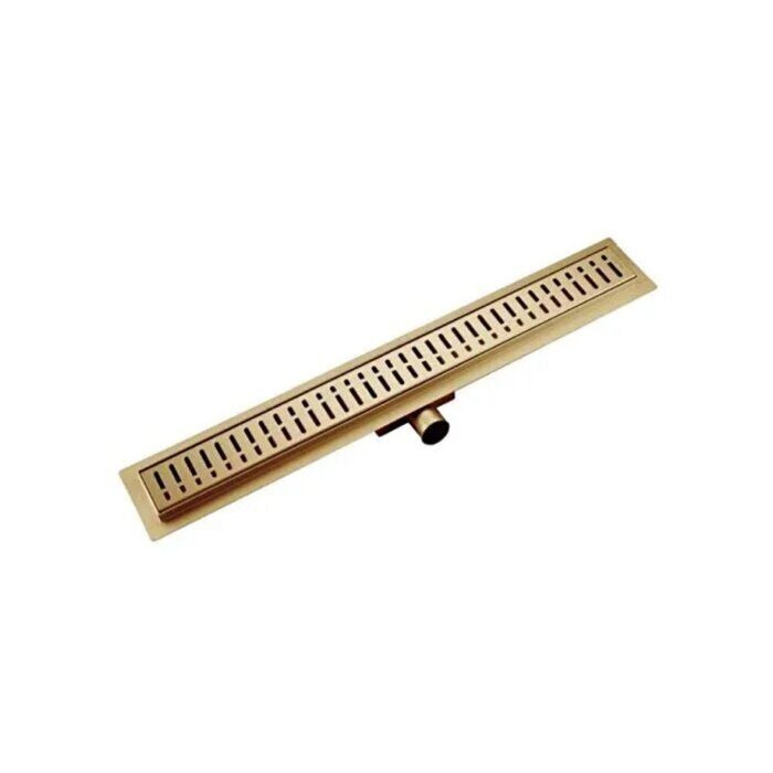 Gappo G88007-33 душевой трап 70х800 мм золото