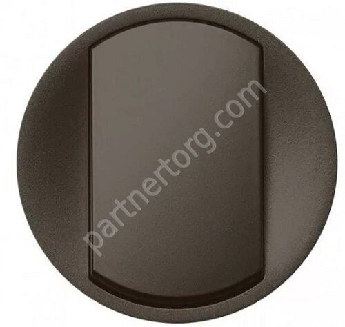 Legrand Celiane лицевая панель для выключателя 1-полюсного, цвет графит