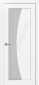 Сицилия 721.21 межкомнатная дверь белый снежный со стеклом мателюкс