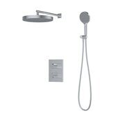 Duna Iddis встраиваемая душевая система с тропическим душем хром DUNSB0Ti67