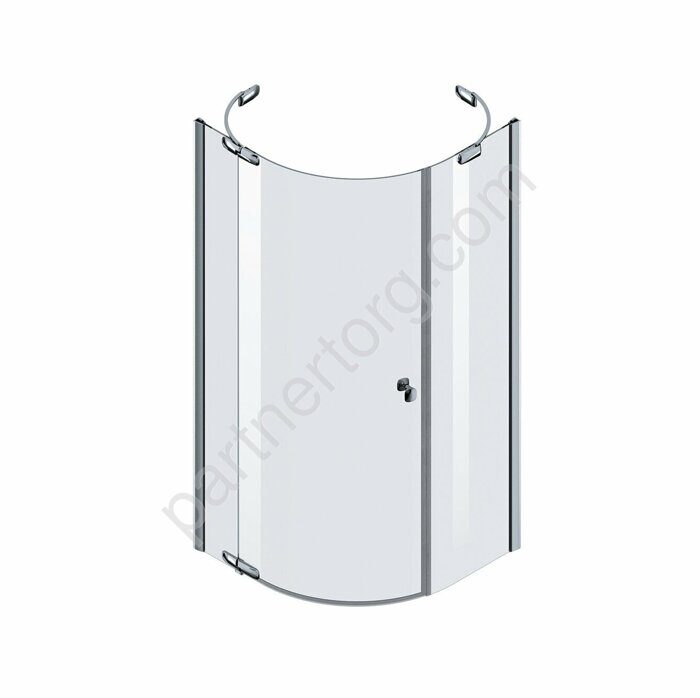W30G-D90R1-200-CT-R Sensation Solo swing, стекла для душ. уголка, 1/4 круга, правосторонние, 900х900